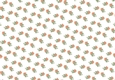 Backing paper - chrysanthemum - orange