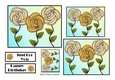 NOUVEAU ROSE - Pretty Nouveau Rose Toppers - Yellow