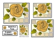 NOUVEAU ROSE - Pretty Nouveau Rose Toppers - Yellow
