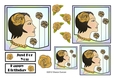 NOUVEAU ROSE - Pretty Nouveau Rose Toppers - Yellow