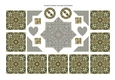 Photoflowers Teabag Topper and Accessories Sheet - aster white