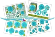 NOUVEAU ROSE TOPPER KIT - 4 PAGES - turquoise