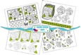 NOUVEAU ROSE TOPPER KIT - 4 PAGES - white
