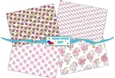 NOUVEAU ROSE PAPER KIT - 4 PAGES - pink