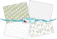 NOUVEAU ROSE PAPER KIT - 4 PAGES - white