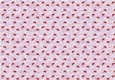 VINTAGE CHRISTMAS BACKING PAPER A4 - Poinsettia - Purple