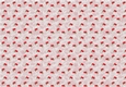 VINTAGE CHRISTMAS BACKING PAPER A4 - Poinsettia - Pink