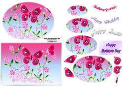 Flowers and Butterflies