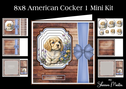 8x8 American Cocker 1 Mini Kit 