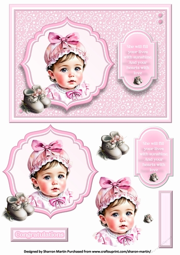 A5 Vintage Baby Girl 7