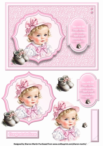 A5 Vintage Baby Girl 8