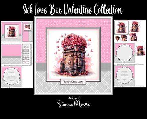 8x8 Love Box Valentines Collection 1