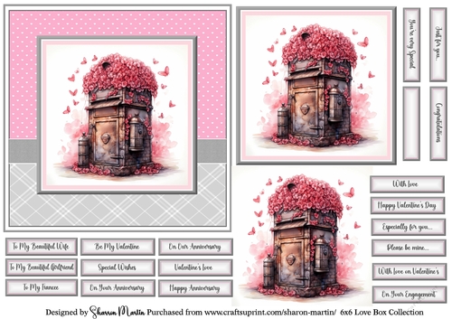 6x6 Love Box Valentines 1