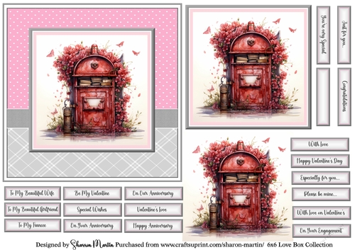 6x6 Love Box Valentines 2