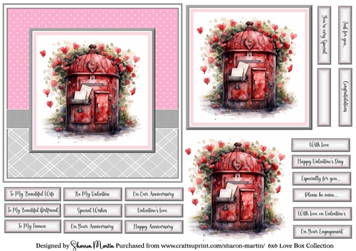 6x6 Love Box Valentines 5