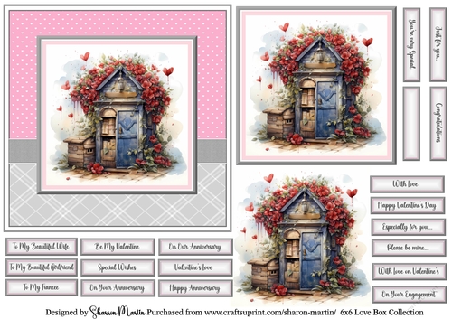 6x6 Love Box Valentines 9