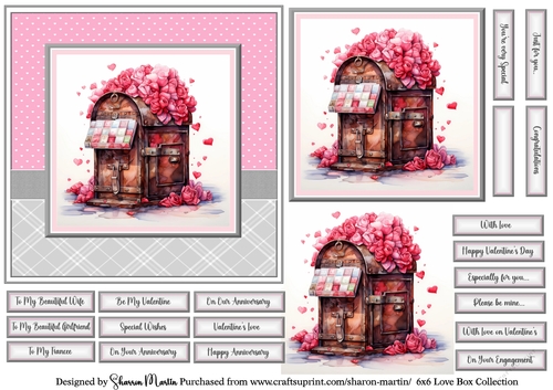 6x6 Love Box Valentines 10