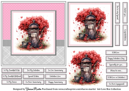6x6 Love Box Valentines 13