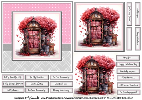 6x6 Love Box Valentines 18