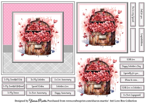 6x6 Love Box Valentines 20