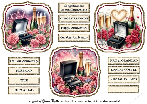 Engagement Toppers 1-3  