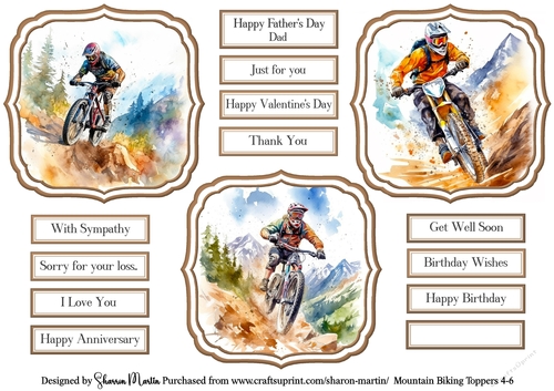 Mountain Biking Toppers 4-6