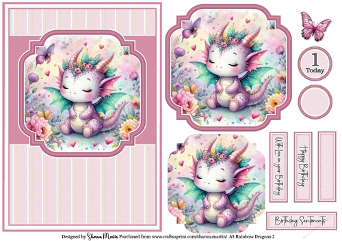 A5 Rainbow Dragons 2