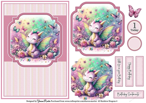 A5 Rainbow Dragons 4