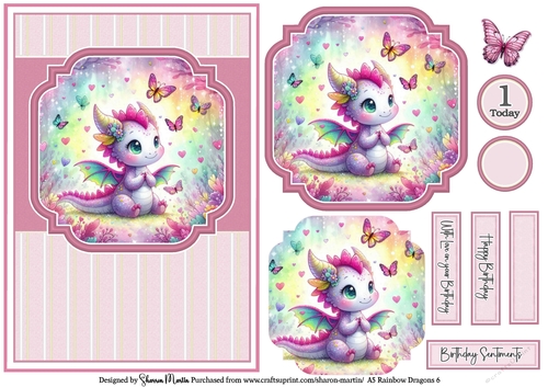 A5 Rainbow Dragons 6
