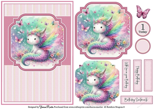 A5 Rainbow Dragons 8