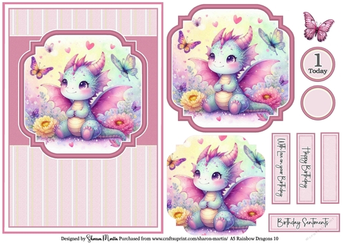A5 Rainbow Dragons 10