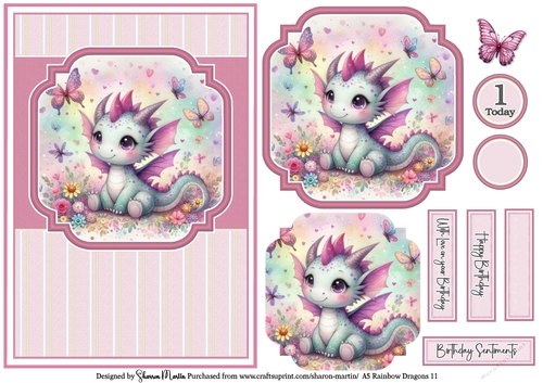 A5 Rainbow Dragons 11