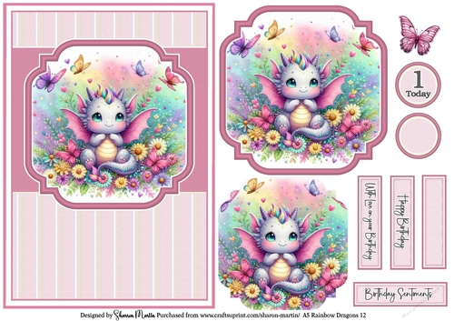 A5 Rainbow Dragons 12