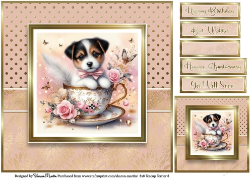 8x8 Teacup Terriers 8