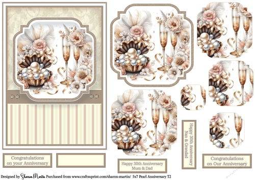 5x7 Pearl Anniversary Celebration 2