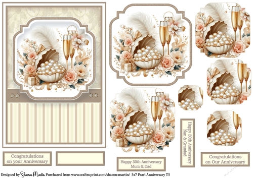 5x7 Pearl Anniversary Celebration 5