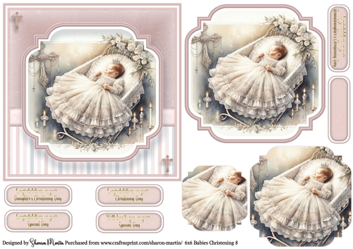 6x6 Babies Christening Day 8