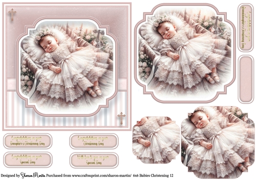6x6 Babies Christening Day 12
