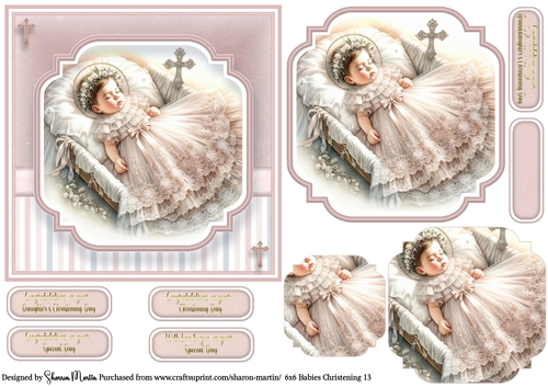 6x6 Babies Christening Day 13