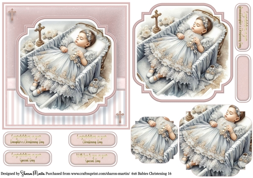 6x6 Babies Christening Day 16