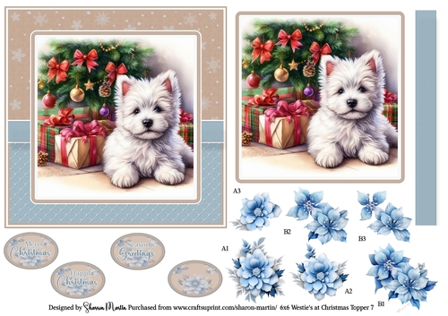 6x6 Westies at Christmas 7
