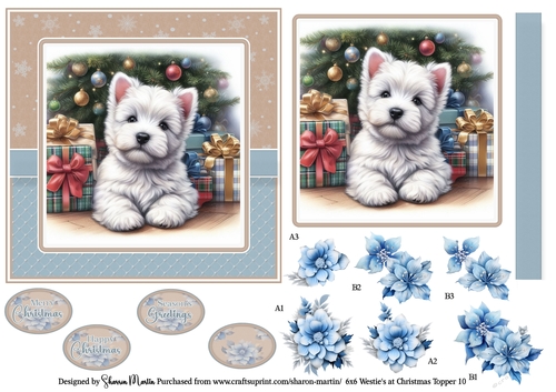 6x6 Westies at Christmas 10