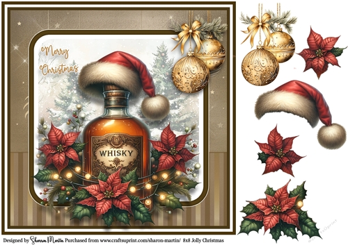 8x8 Jolly Christmas 