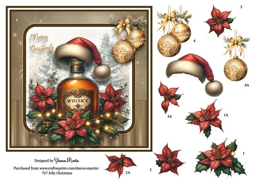 7x7 Jolly Christmas 