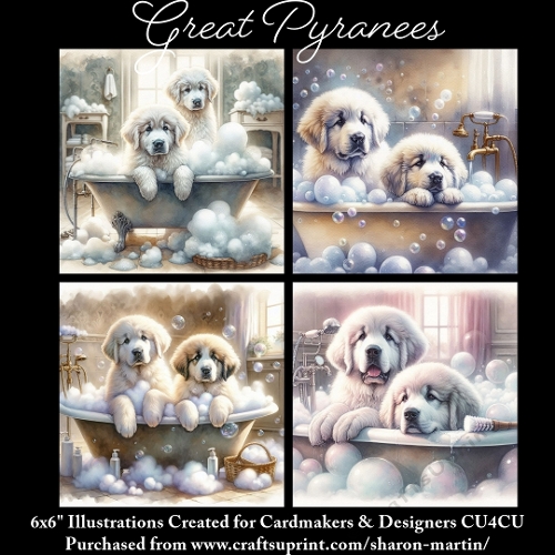 IRISH SETTERS- Illustrations for Cardmakers & Designers 