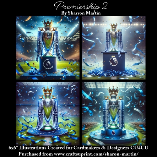6x6 Premiership 2 - Illustrations for Cardmakers & Designers