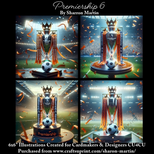 6x6 Premiership 6 - Illustrations for Cardmakers & Designers