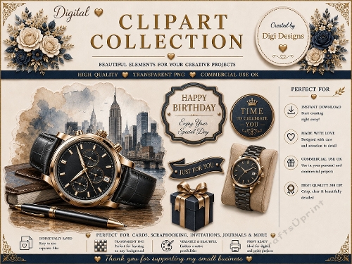 Mens 3 Clipart Collection PNG 