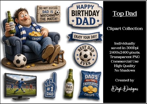 Mens 18 Clipart Collection PNG 
