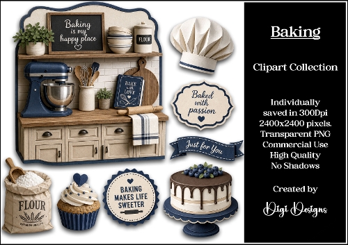 Baking Clipart Collection PNG 